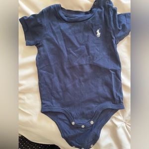 Baby boy polo onesie